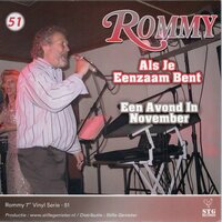 Rommy - Als Je Eeenzaam Bent + Een Avond In November (Vinylsingle)