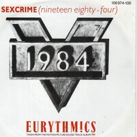 Eurythmics - Sexcrime + I did it just the same (Vinylsingle)