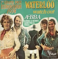 Abba - Waterloo + Watch out (Vinylsingle)
