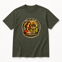T-Shirt Groen maat XL "Wat een plaatje"