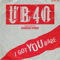 UB 40 - I got you babe + Theme from labour of love (Vinylsingle)
