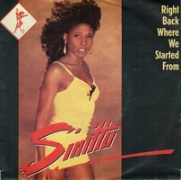 Sinitta - Rigt back where we started from + I just can't help it (Vinylsingle)