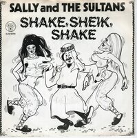 Sally And The Sultans - Shake, Sheik, Shake (The Arab Hustle) Part I + Shake, Sheik, Shake (The Arab Hustle) Part II (Vinylsingle)