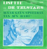 Lisette / De Telstars - Kus Me Nog Eenmaal + Maak Geen Speelbal Van M'n Hart! (Vinylsingle)