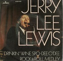 Jerry Lee Lewis - Drinking wine spo-dee-o-dee + Rock and Roll medley (Vinylsingle)