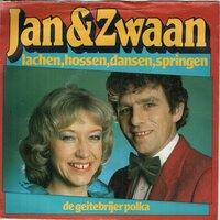 Jan &amp; Zwaan - Lachen, hossen, dansen, springen + De geitebrijer polka (Vinylsingle)