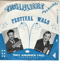 Geo Andries - Tra la liere + Festival wals (Vinylsingle)