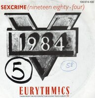 Eurythmics - Sexcrime + I did it just the same (Vinylsingle)