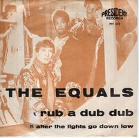Equals - Rub a dub dub + Butterfly red white &amp; blue (Vinylsingle)
