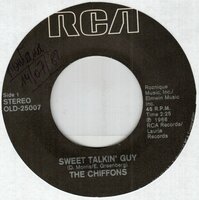 Chiffons - Sweet talkin' guy + He's so fine (Vinylsingle)