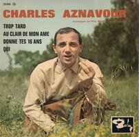 Charles Aznavour - Trop tard (EP) (Vinylsingle)