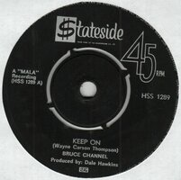 Bruce Channel - Keep on + Barbara Allen (Vinylsingle)
