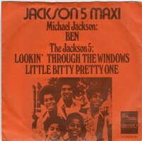 Jackson 5 - Ben + Lookin'through the windows + Little bitty (Vinylsingle)
