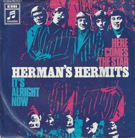 Herman's Hermits - Here comes the star + It's allright now (Vinylsingle)