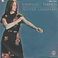 Emmylou Harris - Mister sandman + Ashes by now (Vinylsingle)
