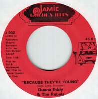 Duane Eddy - Because they're young + Lonely one (Vinylsingle)