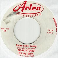 Brian Hyland / Gore Lesley +2 - Ginny come lately + It's my party+2 (Vinylsingle)