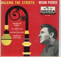 Webb Pierce - Walking The Streets (EP) (Vinylsingle)