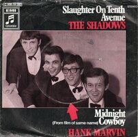 The Shadows - Slaughter On Tenth Avenue + Midnight Cowboy (Vinylsingle)