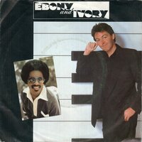 Paul McCartney &amp; Stevie Wonder - Ebony and Ivory + Rainclouds (Vinylsingle)