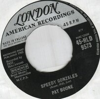 Pat Boone - Speedy Gonzales + The locket (Vinylsingle)