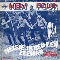 New Four - Meisje ik ben een zeeman + Geluk kent geen grenzen (Vinylsingle)