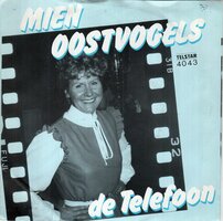 Mien Oostvogels - De telefoon + ik heb verdriet (Vinylsingle)