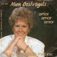 Mien Oostvogels - Amor amor amor + Ik ben gelukkig met jou (Vinylsingle)