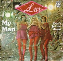 LUV - My man + Don't let me down (Vinylsingle)
