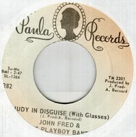 John Fred - Judy in disguise + When the lights go out (Vinylsingle)