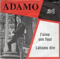Adamo - J'amie une fleur + Laissons dire (Vinylsingle)