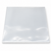 Zacht Plastic Beschermhoezen voor LP's, extra helder, dikte 100 my - per 50 stuks