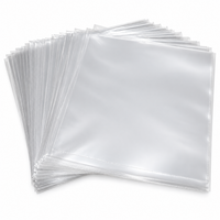 Zacht Plastic Beschermhoezen voor vinylsingles (7", helder, dun) - per 100 stuks
