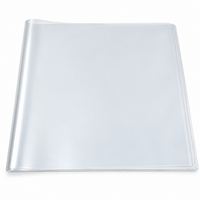 Zacht Plastic Gatefold Beschermhoezen voor LP's, extra helder, dikte 100 my - per 10 stuks