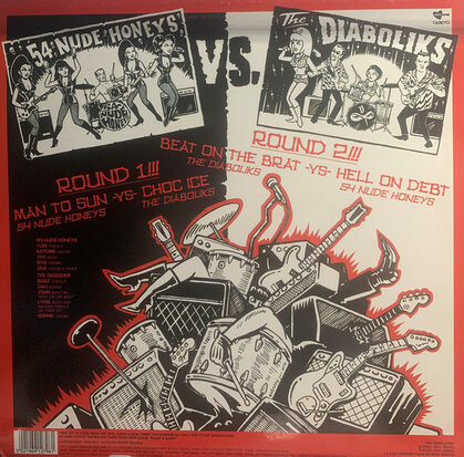 The Diaboliks - Three Fur Burgers... & A Hot Chilli Dog To Go! (Vinyl LP)