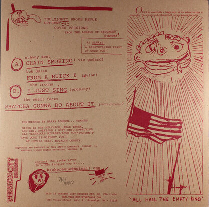 Dan Melchior's Broke Revue - Andover, Duluth, London (Vinyl LP)
