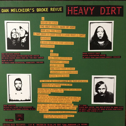 Dan Melchior's Broke Revue - Heavy Dirt (Vinyl LP)