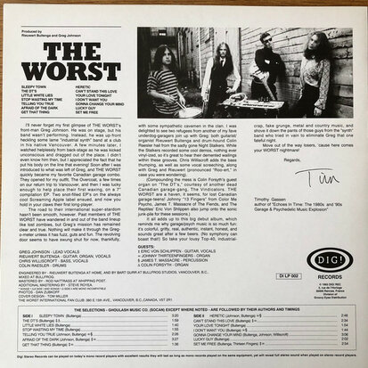 The Worst - The Worst (Vinyl LP)