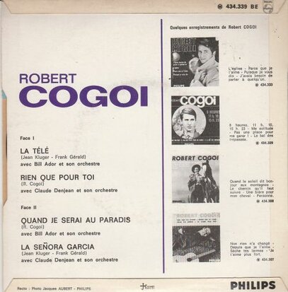 Robert Cogoi - La Tele (EP) (Vinylsingle)