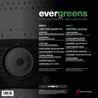 VARIOUS - EVERGREEN -THE ULTIMATE COLLECTION- (Vinyl LP)