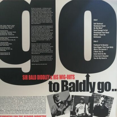 Sir Bald Diddley - To Baldly Go (Vinyl LP)