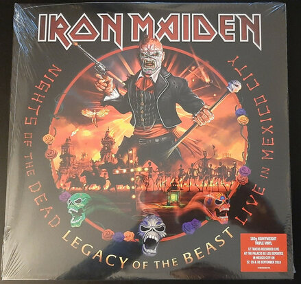 IRON MAIDEN - Nights Of The Dead, Legacy Of The Beast (Vinyl LP)
