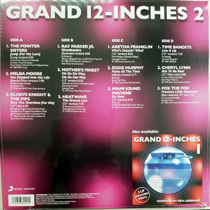 BEN LIEBRAND - GRAND 12 INCHES VOLUME 2 -COLOURED- (Vinyl LP)