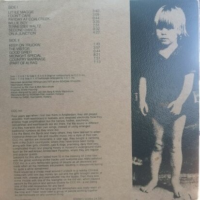 CCC Inc. - To Our Grandchildren (Vinyl LP)