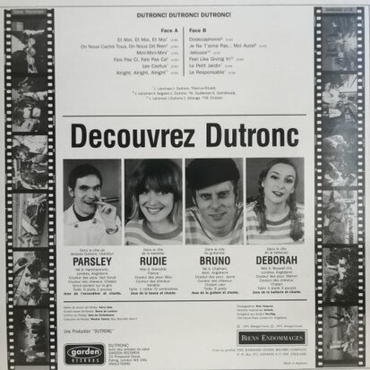 Dutronc - Dutronc! Dutronc! Dutronc! (Vinyl LP)