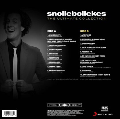 generatie Schatting honderd SNOLLEBOLLEKES - THE ULTIMATE COLLECTION - Vinyl LP - BERK MUSIC - EU -  45toeren