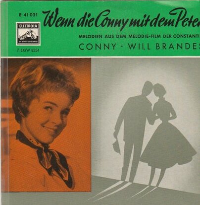 Conny Froboess - Wenn die Conny mit der Peter (EP) (Vinylsingle)