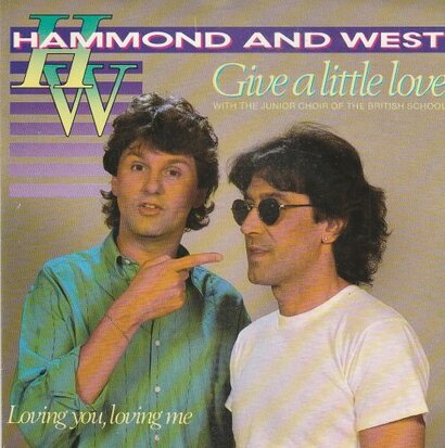 Albert Hammond & Albert West - Give a little love + Loving you loving me (Vinylsingle)
