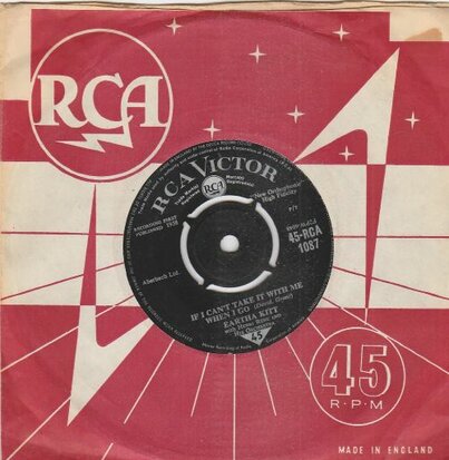 Eartha Kitt - Just An Old Fashioned Girl + If I Can't Take It With Me (Vinylsingle)