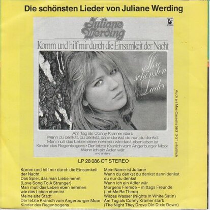 Juliane Werding - Da Staunste, Was? + Du Gehorst An Die Leine, Paul (Vinylsingle)